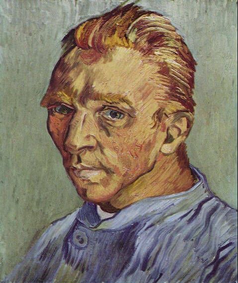 Vincent-van-Gogh-sakalsiz-otoportre