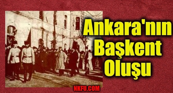 Ankara'nın Başkent Oluşu
