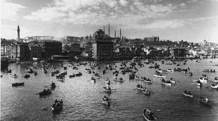 Othmar Pferschy tarafından çekilmiş bir İstanbul fotoğrafı