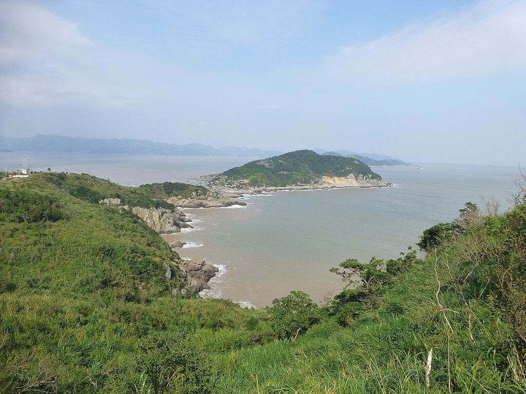 Doğu Çin Denizi kıyısı, Cangnan County , Zhejiang
