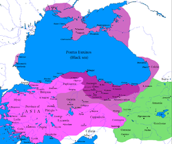 Pontus Krallığı Haritası