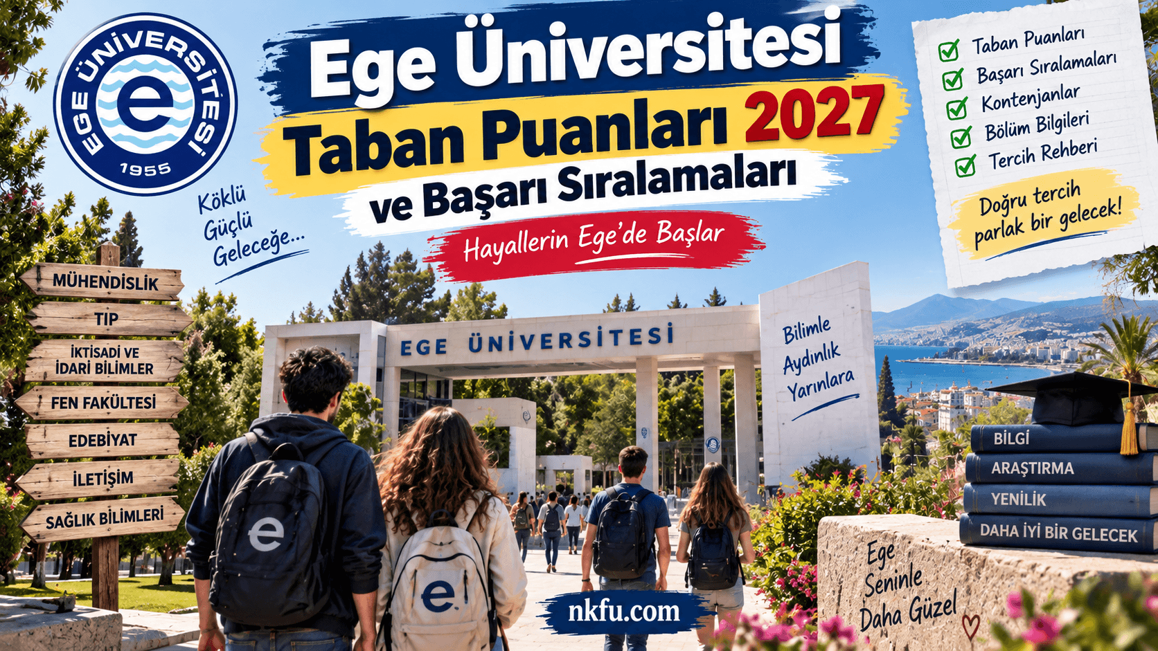 Ege Üniversitesi Taban Puanları 2027 ve Başarı Sıralamaları