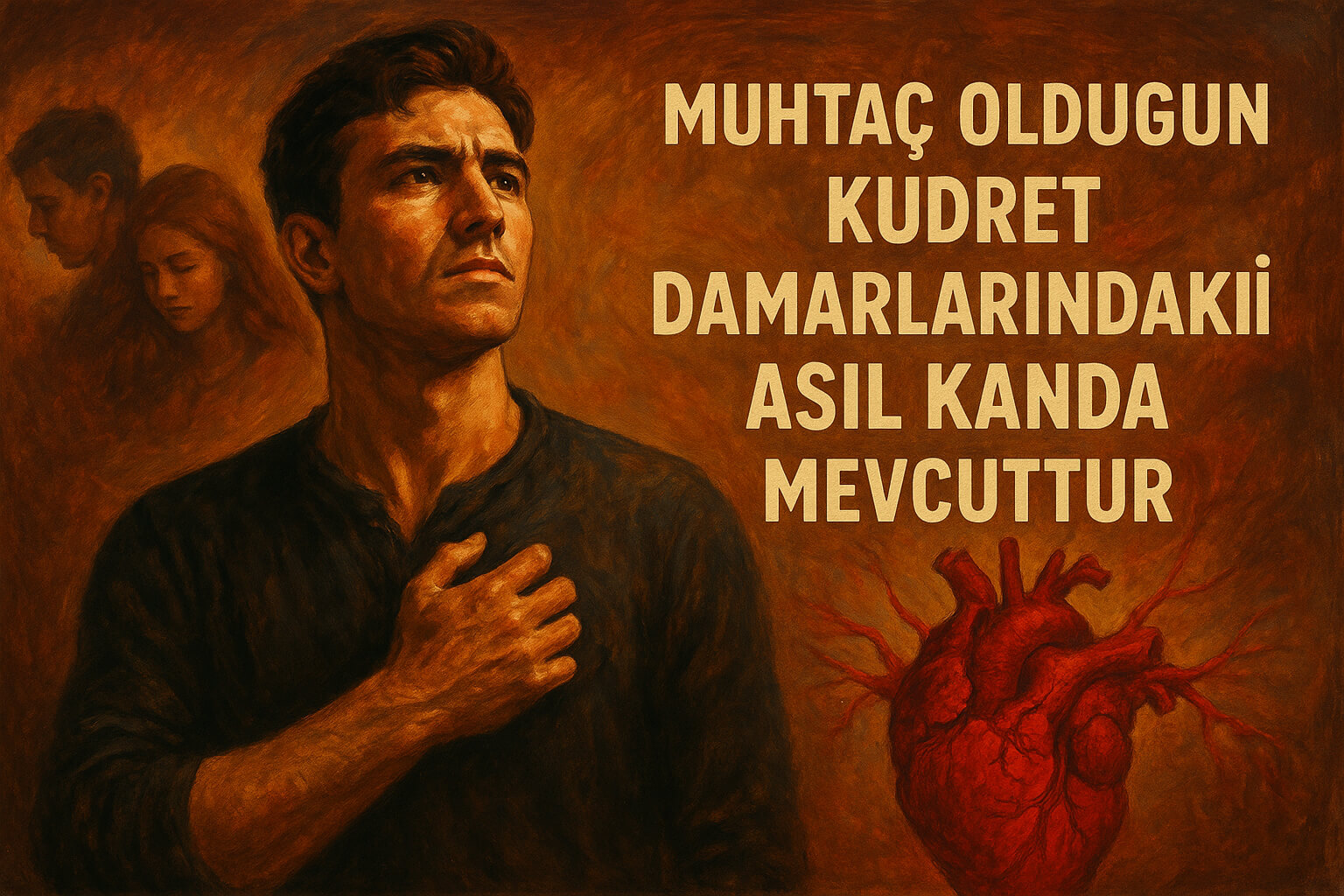 Muhtaç Olduğun Kudret Damarlarındaki Asil Kanda Mevcuttur