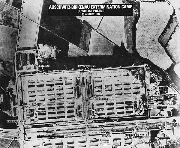 Auschwitz Birkenau Uydu Fotoğrafı