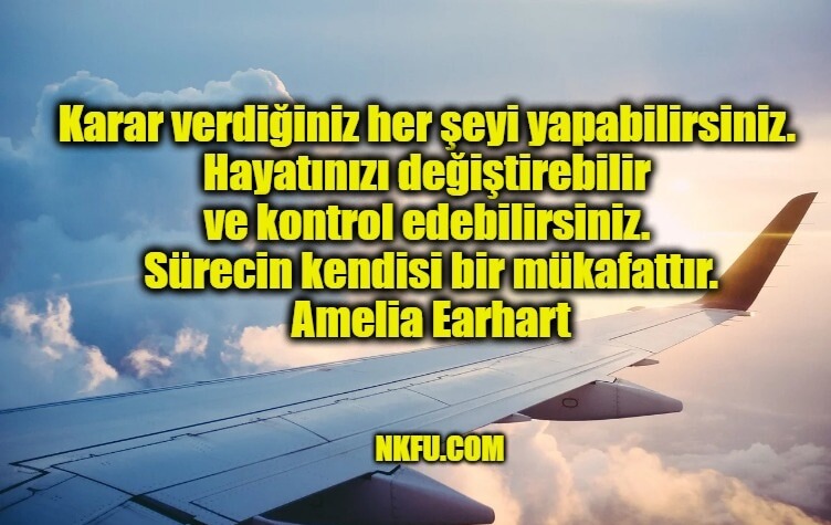 Amelia Earhart Sözleri