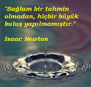 Isaac Newton Resimli Sözleri 