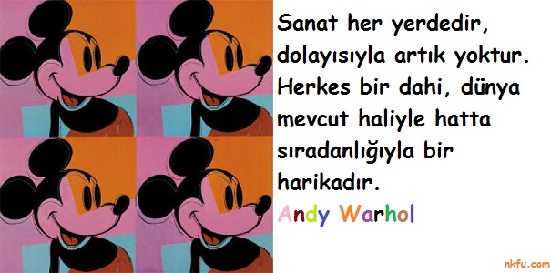 Andy Warhol Sözleri