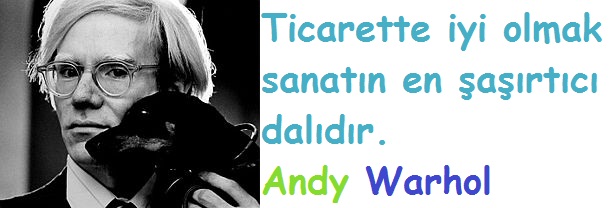 Andy Warhol Sözleri