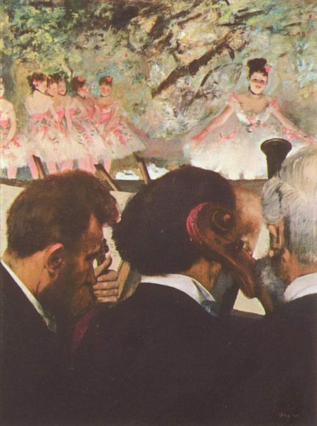 Edgar Degas - Orkestradaki Müzisyenler