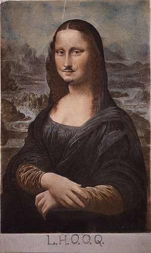 Marcel Duchamp - Mona Lisa