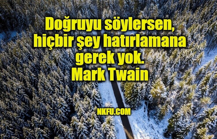 Mark Twain Sözleri