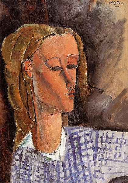 Amadeo Modigliani - Portrait of Beatrice Hastings, 1916