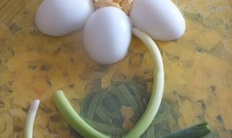 Flower Deviled Eggs Recipe