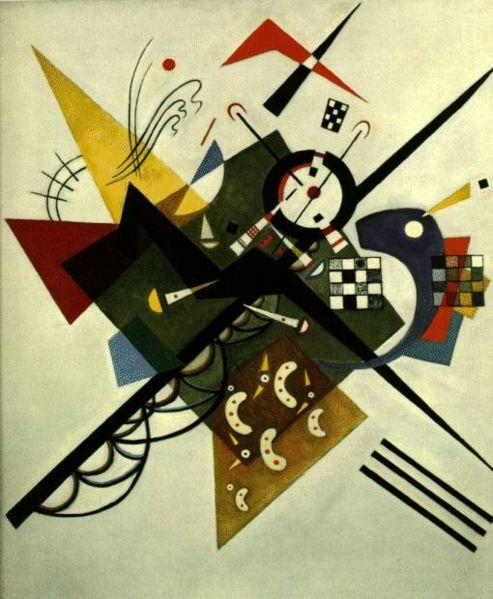 Wassily Kandinsky - Non Figüratif Resim Örneği