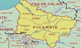Picardie Haritası