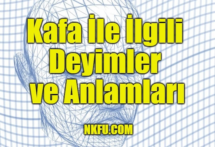 kafa ile ilgili deyimler