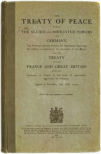 Versay Barış Antlaşması Kapağı