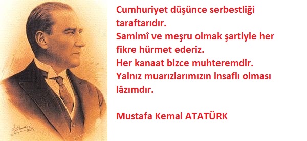 29 Ekim Cumhuriyet Bayramı Atatürk Sözleri