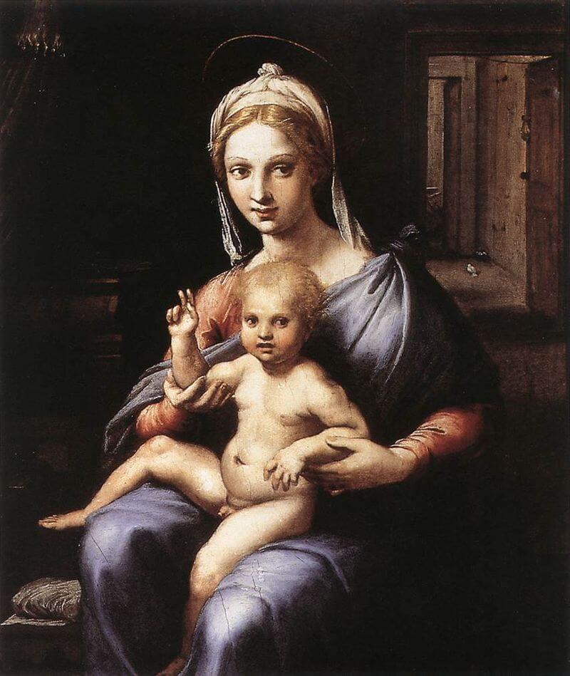 Madonna ve Çocuk , Galleria Nazionale d'Arte Antica , Roma