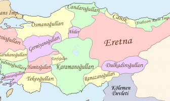 Anadolu Beylikleri Haritası