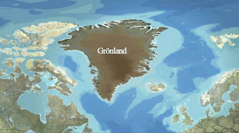 Grönland Haritası