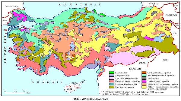 Türkiye Toprak Haritası