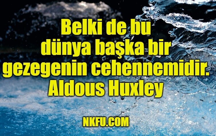 Aldous Huxley Sözleri