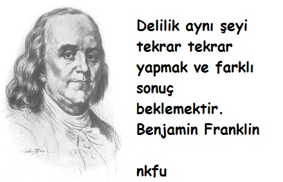 Benjamin Franklin Resimli Sözleri