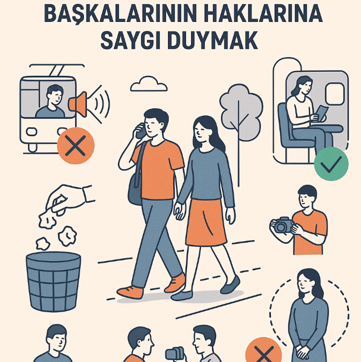 Kamuya Açık Alanlarda Başkalarının Haklarına Nasıl Saygı Gösterilir? Örneklerle Anlatım