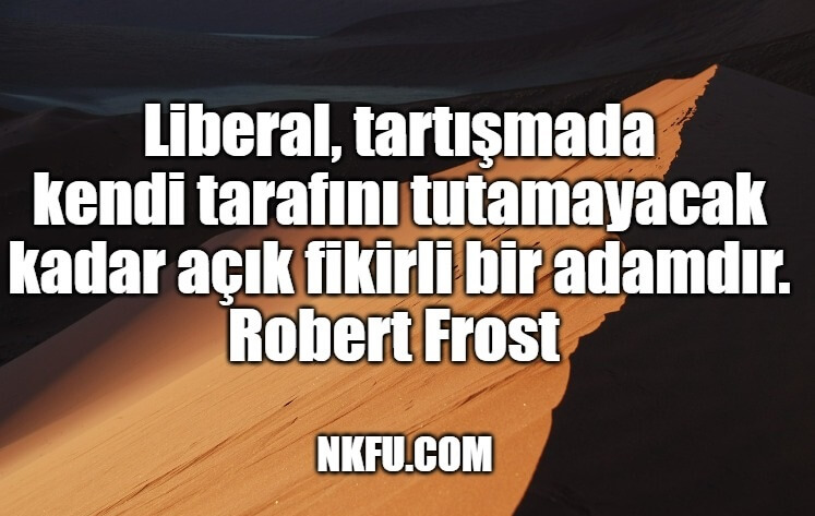 Robert Frost Sözleri