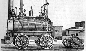 İlk Stephenson Lokomotifi