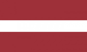 letonya bayrağı
