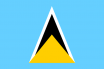 Saint Lucia bayrağı