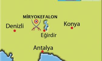 Miryokefalon Savaşı Haritası