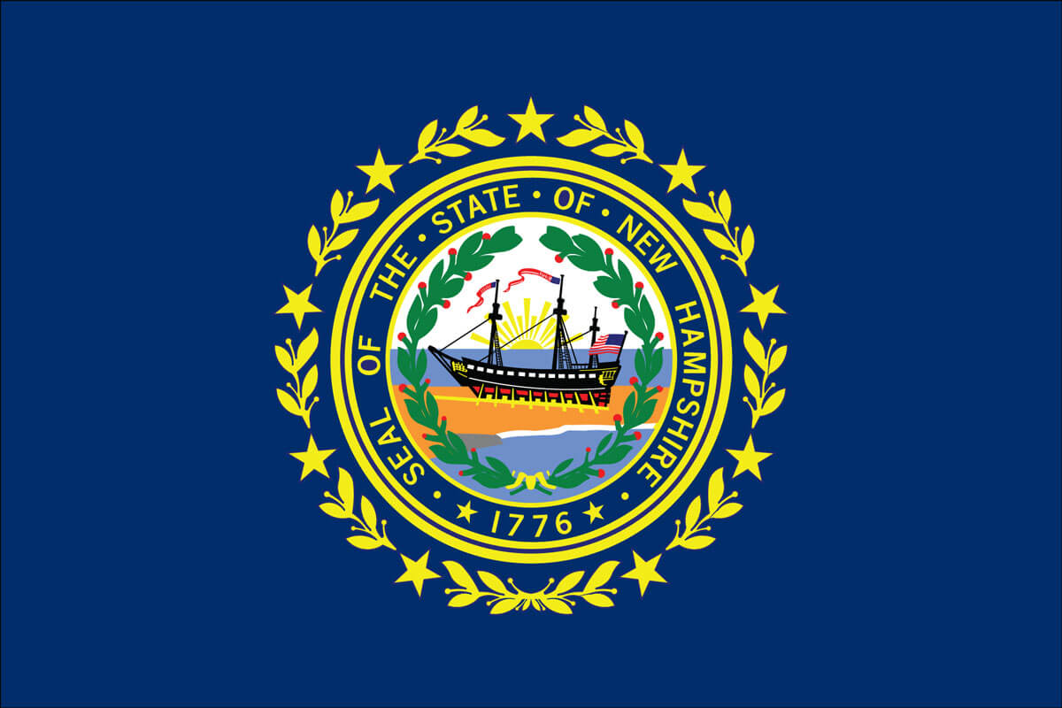 New Hampshire Bayrağı