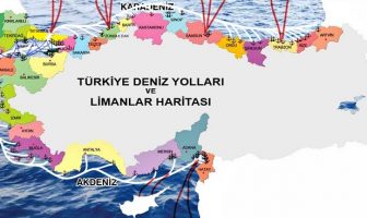 Türkiye deniz haritası