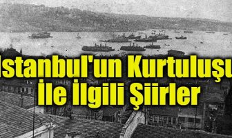 İstanbul'un Kurtuluşu İle İlgili Şiirler