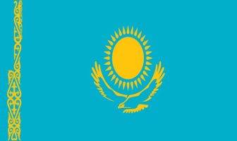 kazakistan bayrağı