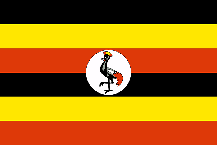 uganda bayrağı