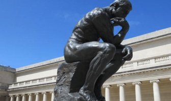 Düşünen Adam Heykeli - Auguste Rodin