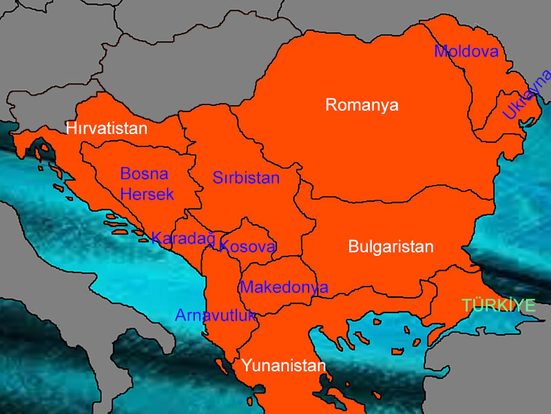 Balkan Haritası
