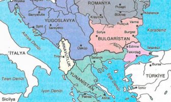 Balkan Yarımadası Haritası