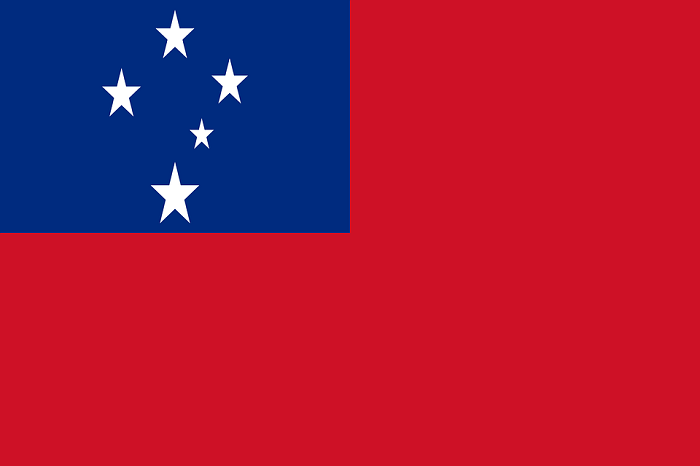 samoa bayrağı