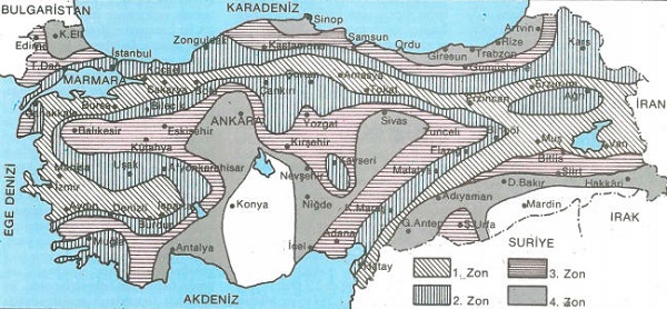 Türkiye Deprem Haritası