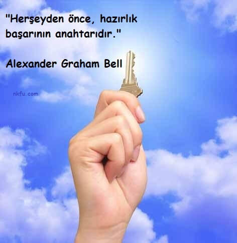Alexander Graham Bell Sözleri