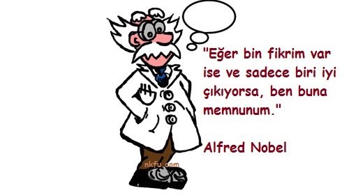  Alfred Nobel Sözleri