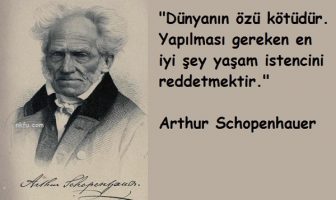 Arthur Schopenhauer Sözleri