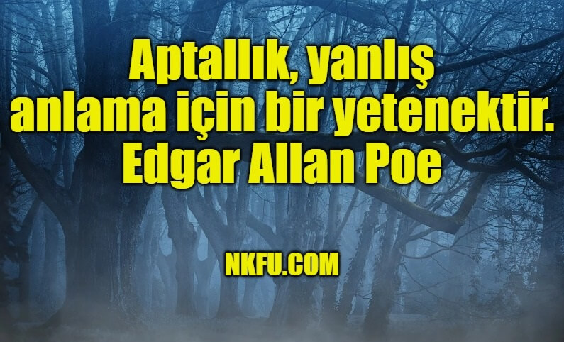 Edgar Allan Poe Sözleri