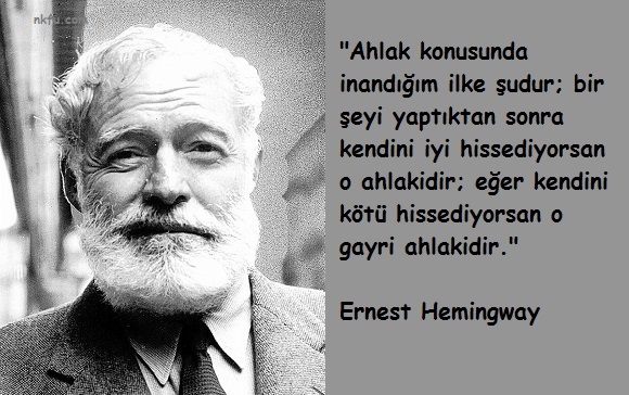 Ernest Hemingway Sozleri