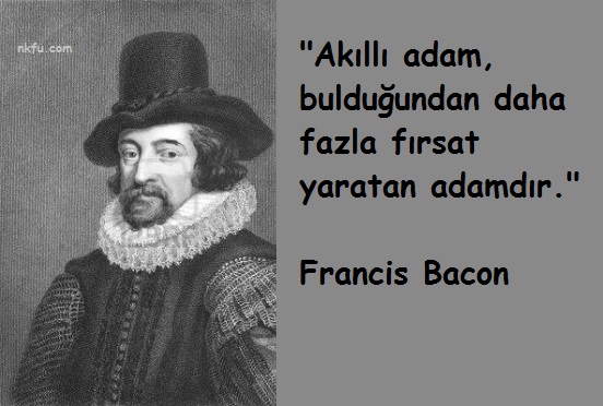  Francis Bacon Sözleri